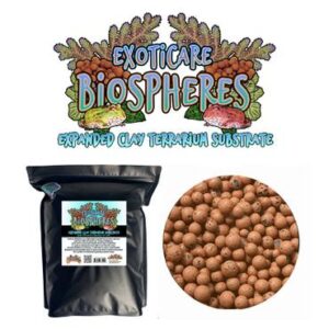 Exoticare BioSpheres Expanded Clay Terrarium Substrate, 6lb Bag