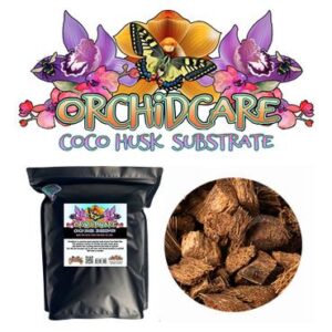 Exoticare Orchidcare Ready-To-Use Organic Coconut Husk Chip Substrate for Orchids, 2lb Bag