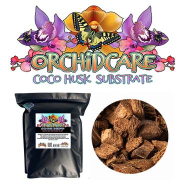 Exoticare Orchidcare Ready-To-Use Organic Coconut Husk Chip Substrate for Orchids, 2lb Bag