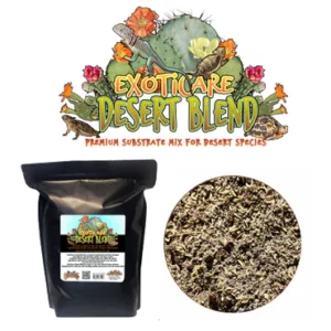 Exoticare Desert Blend Premium Substrate for Arid Dwelling Species, 12lb Bag