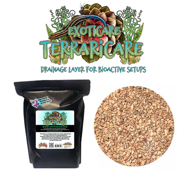 Exoticare Terraricare Drainage Layer for Bioactive Setups, 10lb Bag