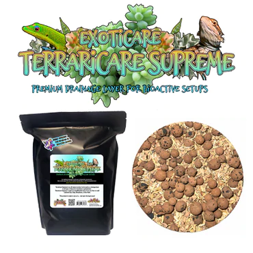 Exoticare Terraricare Supreme Drainage Layer for Bioactive Setups, 6lb Bag