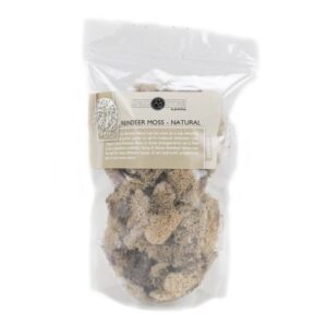 Josh's Frogs Natural Reindeer Moss, 1 Quart