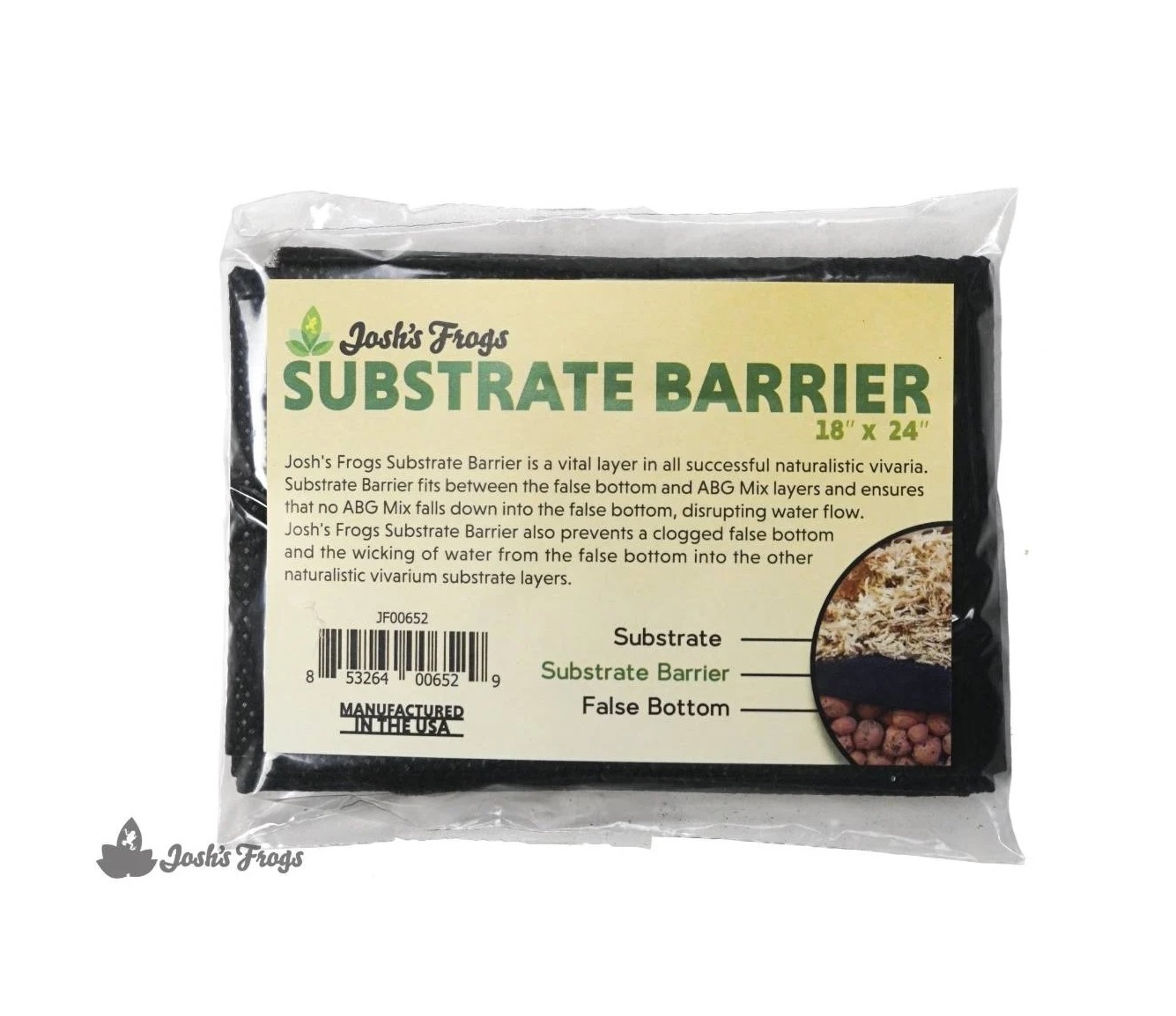 Josh's Frogs Substrate Barrier, 18"x 24"
