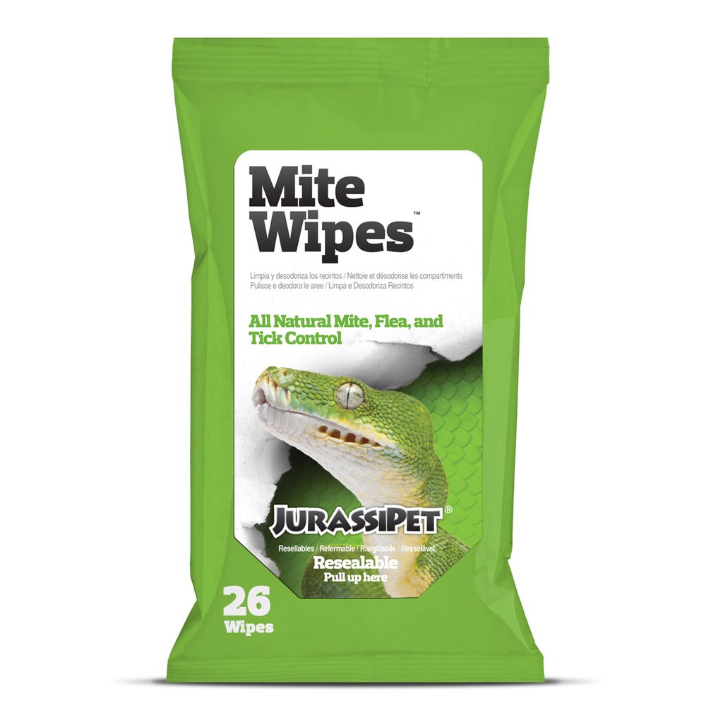 Seachem JurassiPet Mite Wipes, 26 count