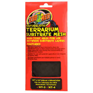 ZooMed Naturalistic Terrarium Substrate Mesh, 18"x18" (fits NT-3,NT-4)