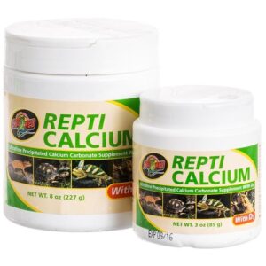 ZooMed ReptiCalcium with D3, 3oz