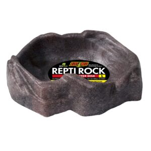 ZooMed Repti Rock Water Dish, Large (9" x 7" x 2.25")